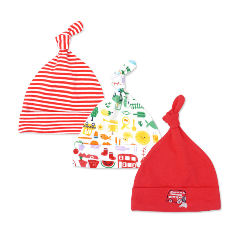 3Pcs Set Babymütze